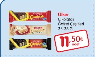 Ülker Çikolatalı Gofret Çeşitleri 35-36 G
