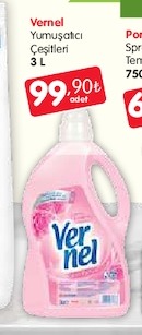 Vernel Yumuşatıcı Çeşitleri 3 L
