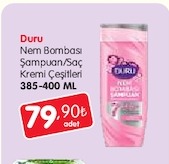 Duru Nem Bombası Şampuan/Saç Kremi Çeşitleri 385-400 Ml