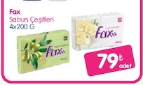 Fax Sabun Çeşitleri 4X200 G