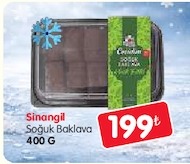 Sinangil Soğuk Baklava 400 G