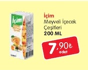İçim Meyveli İçecek Çeşitleri 200 Ml