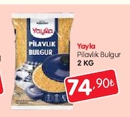 Yayka Pilavlık Bulgur 2 Kg