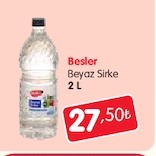 Besler Beyaz Sirke 2 L