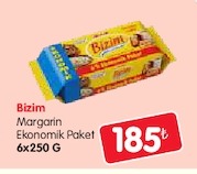 Bizim Margarin Ekonomik Paket 6X250 G