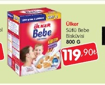 Ülker Sütlü Bebe Bisküvisi 800 G
