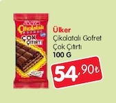 Ülker Çikolatalı Gofret Çok Çıtırı 100 G