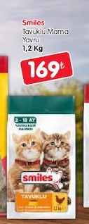 Smiles Yavru Kedi Maması 1,2 Kg