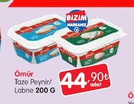 Ömür Taze Peynir/ Labne 200 G