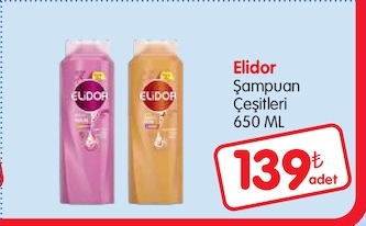 Elidor Şampuan Çeşitleri 650 Ml