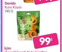 Dovido Kuru Kayısı 140 G