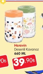 Herevin Desenli Kavanoz 660 Ml