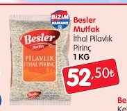 Besler Mutfak İthal Pilavlık Pirinç 1 Kg