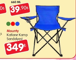 Mounty Katlanır Kamp Sandalyesi