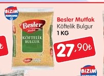 Besler Mutfak Köftelik Bulgur 1 Kg