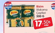 Bizim Makarna Çeşitleri 500 G