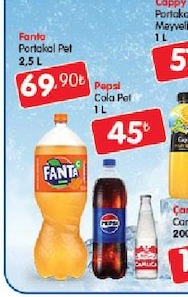 Fanta Portakal Pet 2,5 L