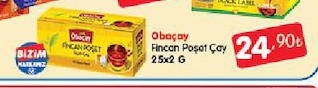 Obaçay Fincan Poşet Çay 25X2 G