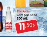 Çamlıca Cam Şişe Soda 200 Ml