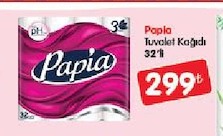 Papia Tuvalet Kağıdı 32'Li