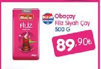 Obaçay Filiz Siyah Çay 500 G