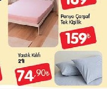 Penye Çarşaf Tek Kişilik