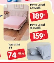 Penye Çarşaf Çift Kişilik