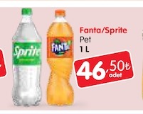 Fanta/Sprite Pet 1L