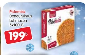Pidemiss Dondurulmuş Lahmacun 5X100 G