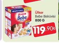 Ülker Bebe Biskuvisi 800 G