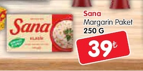 Sana Margarin Paket 250 G