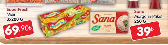 Superfresh Mısır 3X200 G