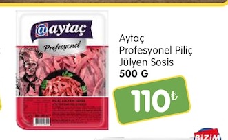 Aytaç Profesyonel Piliç Jülyen Sosis 500 G