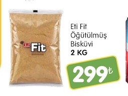 Eti Fit Öğütülmüş Bisküvi 2 Kg