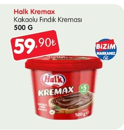 Halk Kremaks Kakaolu Findik Kremasi 500 G