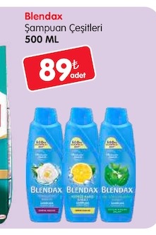 Blendax Şampuan Çeşitleri 500 Ml