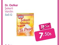 Dr. Oetker Şekerli Vanilin 5X5 G