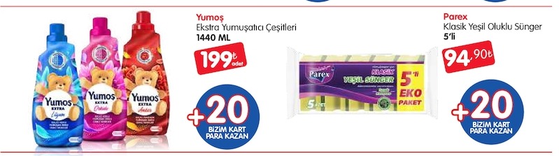 Yumoş Ekstra Çeşitleri 1440 Ml
