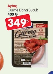 Aytaç Gurme Dana Sucuk 400 G