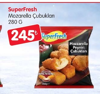 Superfresh Mozzarella Çubukları 280 G