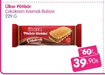 Ülker Pötibör Çokokrem Kremalı Bisküvi 229 G