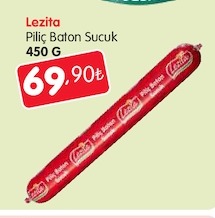 Lezita Piliç Baton Sucuk 450G