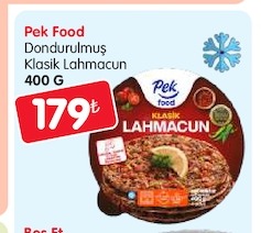 Pek Food Dondurulmuş Klasik Lahmacun 400 G