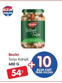 Besler Turşu Karışık 680 G