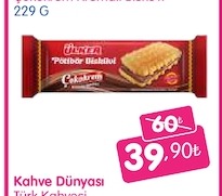 Ülker Potibor Bisküvi Çokokrem 229 G