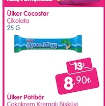 Ülker Cocostar Çikolata 25G