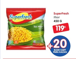 Superfresh Mısır 450 G