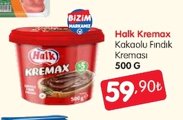 Halk Kreamax Kakaolu Fındık Kreması 500G