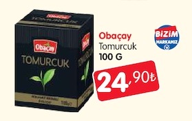 Obaçay Tomurcuk Siyah Çay 100G