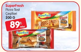 Superfresh Pizza Toast Çeşitleri 200 G
